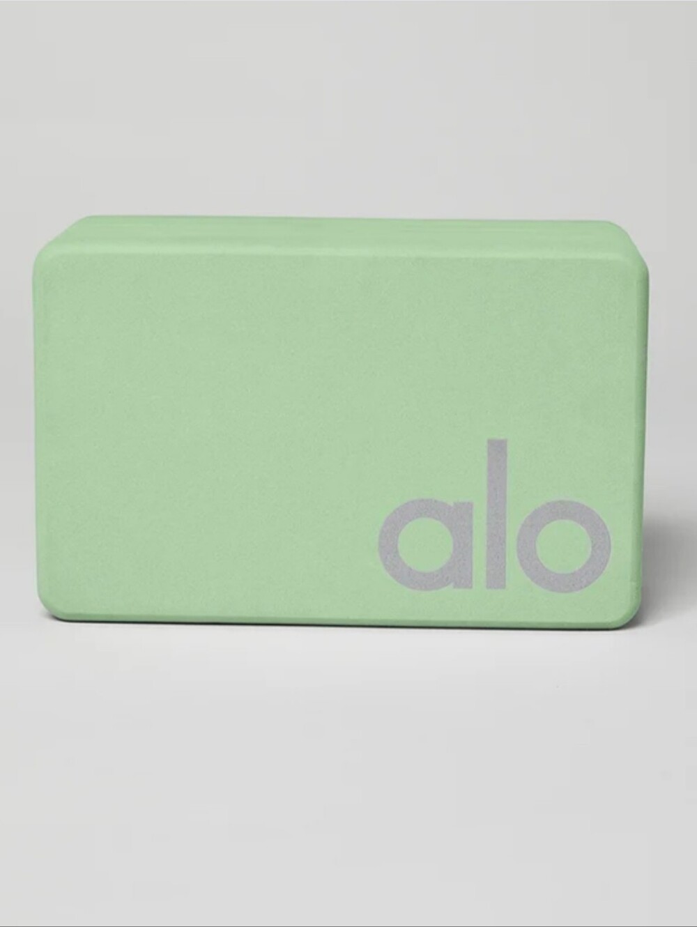 ALO Yoga Foam Yoga Block in Honeydew